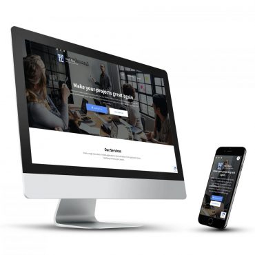 TekITEazy website on an iMac and a smartphone